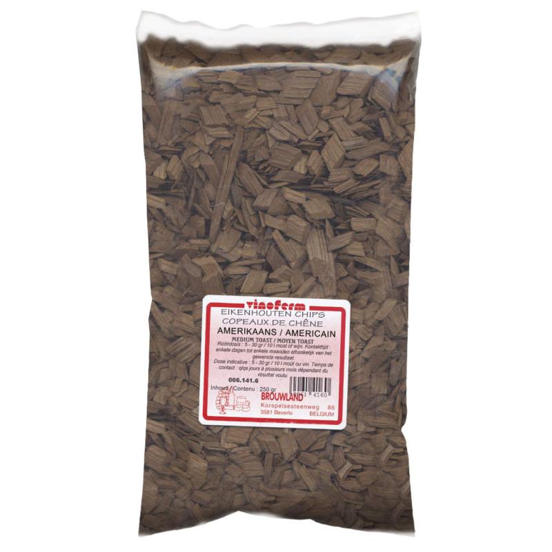 oak chips american medium toast