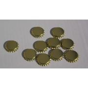 Tapón corona "oro brillante", diám.26 mm (100 pz)