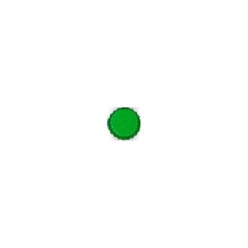 Tapón corona 26 diam. ligh green (100 uds)