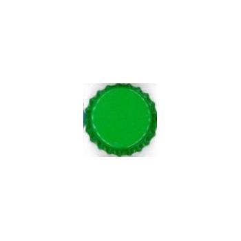 Tapón corona 26 diam. ligh green (100 uds)