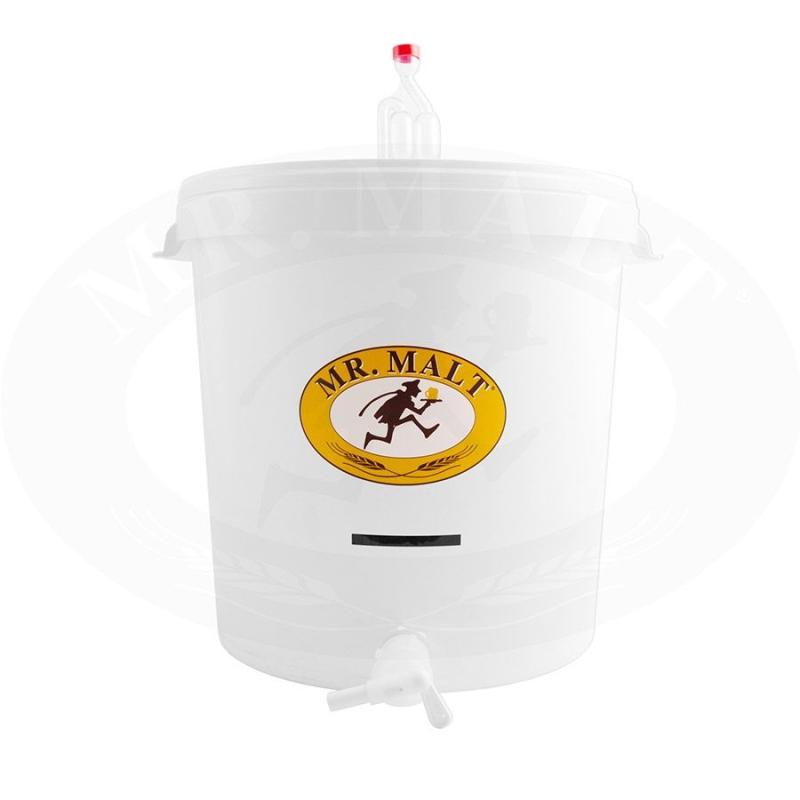 Contenedor fermentador 30 lt con grifo y aireador
