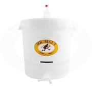Contenedor fermentador 30 lt con grifo y aireador