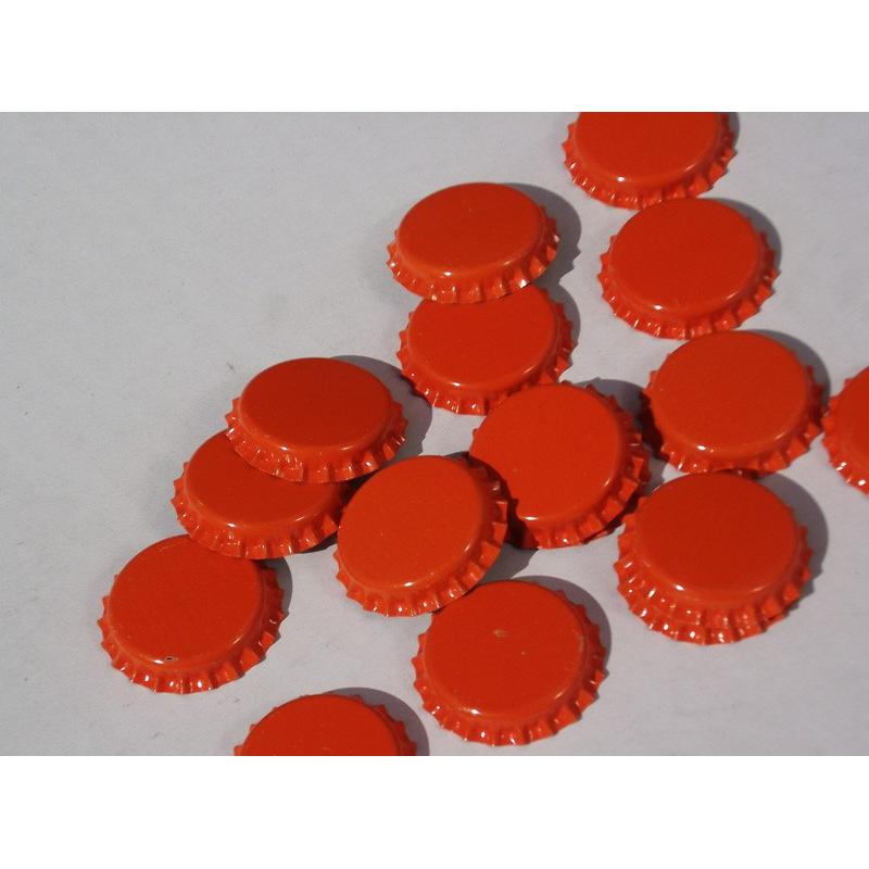 Tapón corona 26 diam.orange (100 pz)