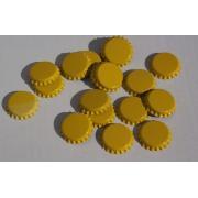 Tapón corona 26 diam.yellow (100 pz)