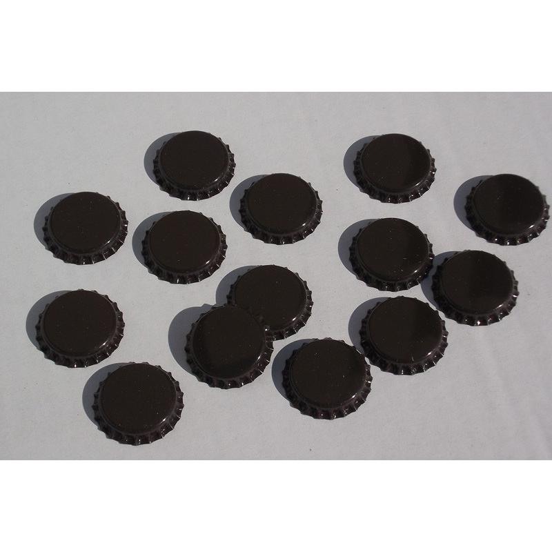 Tapón corona 26 diam.black (100 pz)