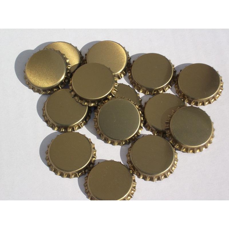 Chapas 29 diam gold (100 uds)