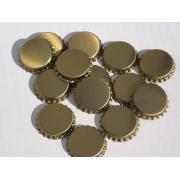 Chapas 29 diam gold (100 uds)