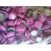 Tapón corona 26 diam.pink (100 pz)