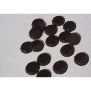 Tapón corona 26 diam.dark brown (100 pz)