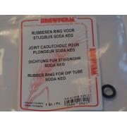 ring for dip tube for soda-keg