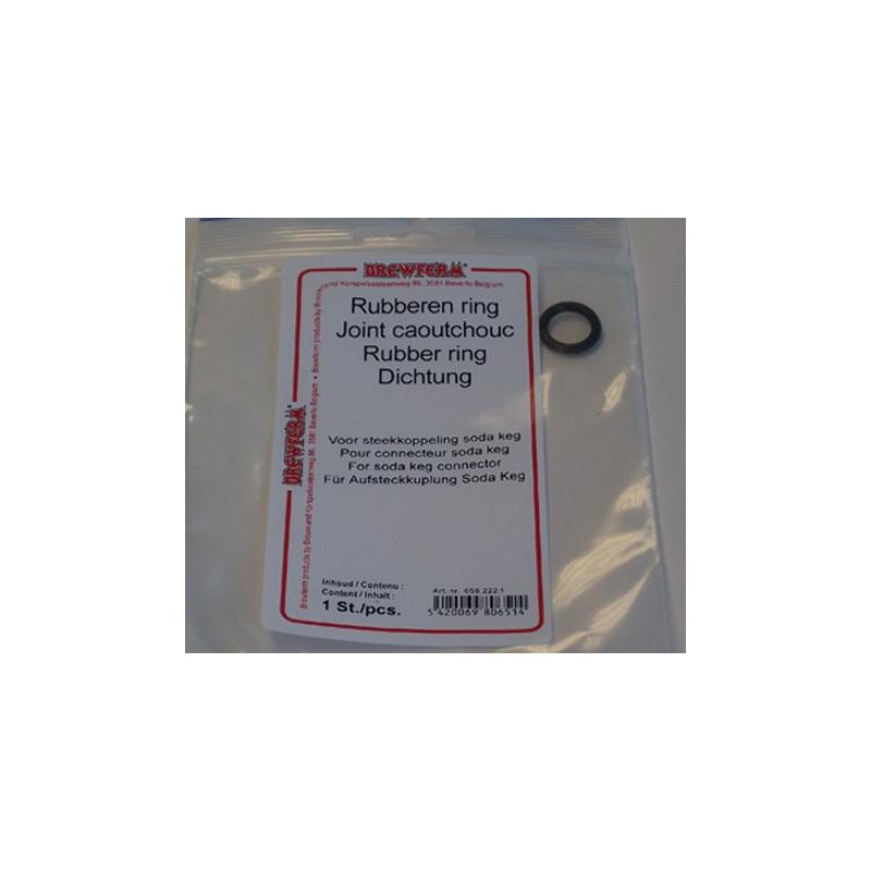 ring for ball-lock connector for soda-keg