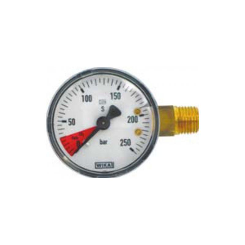 manometer Co2 bottle pressure