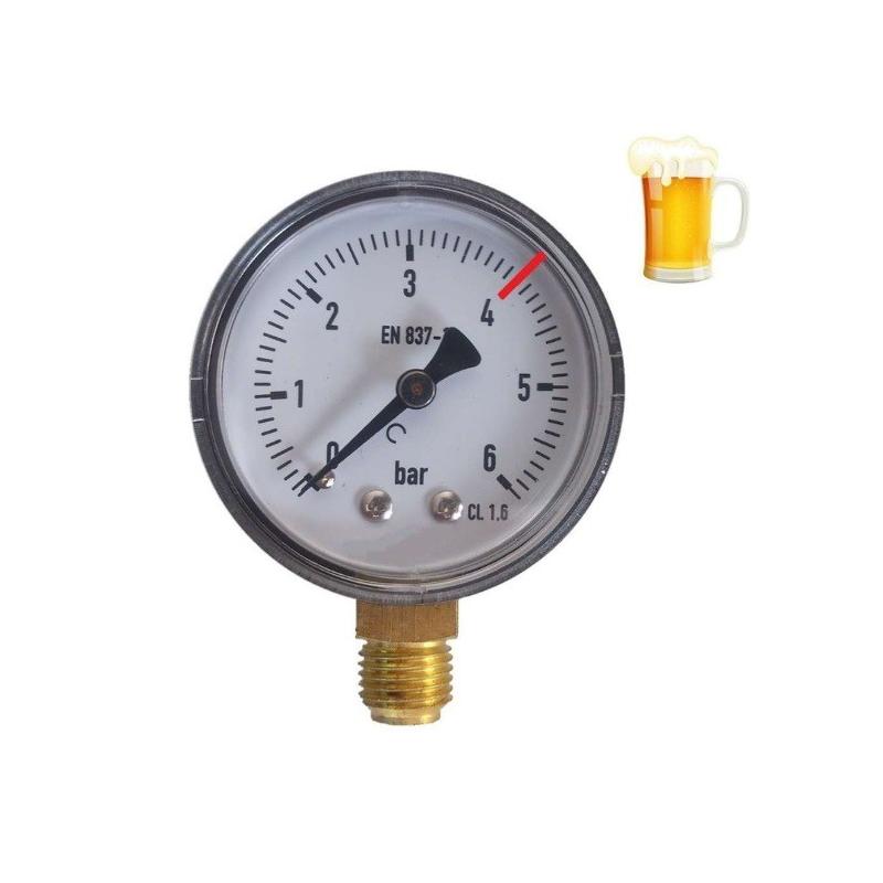 manometer Co2 working pressure