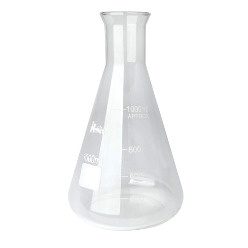 Erlenmeyer 1000 ml graduated heat-resistent