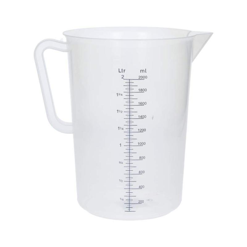 measuring jug PP graduated 2000 ml