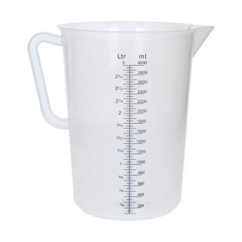 measuring jug PP graduated 3000 ml