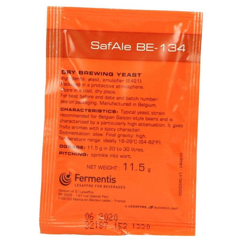 Levadura fermentis Safale BE-134