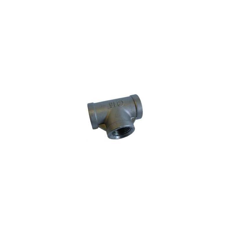 Te igual 1/2" H inox
