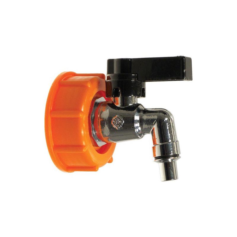 Grifo para fermentador plástico Speidel, cromado