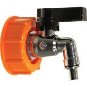 Grifo para fermentador plástico Speidel, cromado